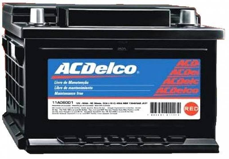 Bateria Acdelco 60 Amperes