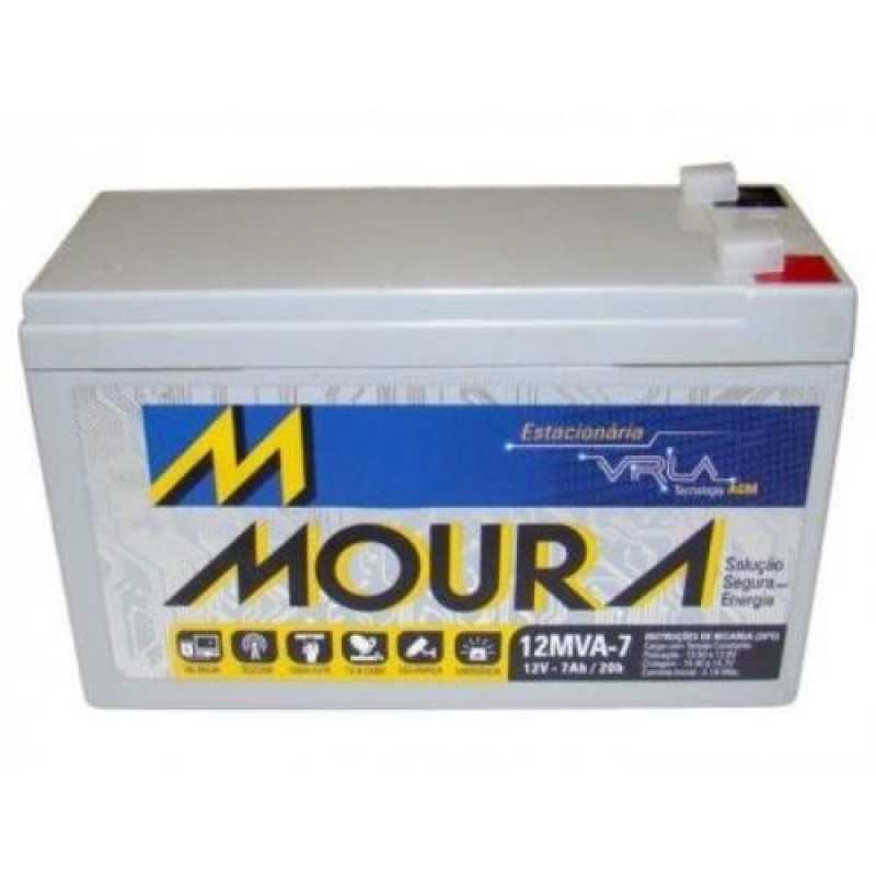 Bateria para Nobreak Moura